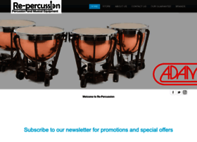 Re-percussion.co.nz thumbnail