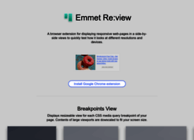 Re-view.emmet.io thumbnail