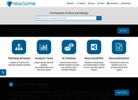 Reactome.org thumbnail Reactome.org thumbnail