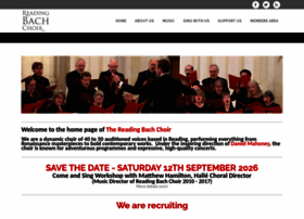 Readingbachchoir.org.uk thumbnail