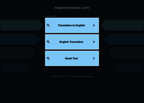 Readmemorize.com thumbnail