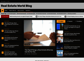 Realestateworldblog.com thumbnail
