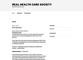 Realhealthcaresociety.org thumbnail