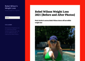 Rebelwilson-weightloss.com thumbnail