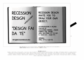 Recessiondesign.org thumbnail