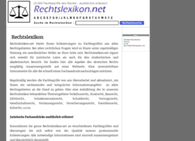 Rechtslexikon24.net thumbnail