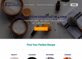 Recipeswithessentialoils.com thumbnail