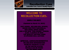 Recollectioncues.com thumbnail