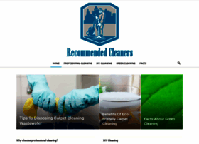 Recommended-cleaners.co.uk thumbnail