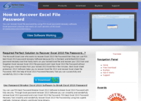 Recoverexcel2010filepassword.excelsecurityunlock.com thumbnail