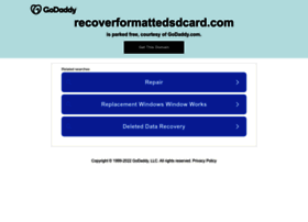 Recoverformattedsdcard.com thumbnail