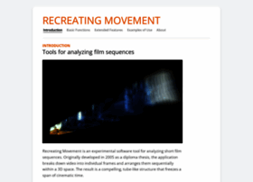 Recreating-movement.com thumbnail