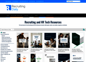 Recruitingdaily.tradepub.com thumbnail