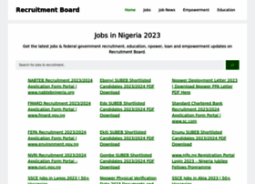 Recruitmentboard.com.ng thumbnail