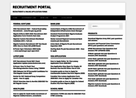 Recruitmentportalngr.com thumbnail