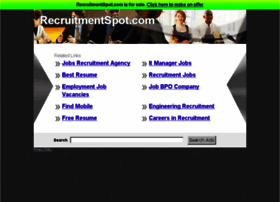 Recruitmentspot.com thumbnail
