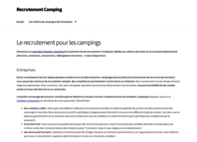 Recrutement-camping.fr thumbnail