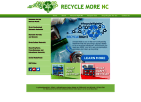 Recyclemorenc.org thumbnail