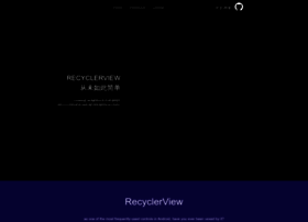 Recyclerview.org thumbnail