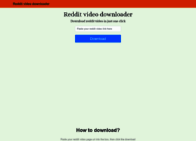Redditvideodownloader.com thumbnail