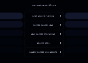 reddt11.soccerstreams-100.com at WI. Soccer Streams - dedicated to the  highest quality of free soccer