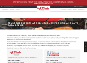 Redmccombscollision.com thumbnail