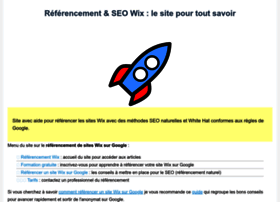 Referencement-wix.com thumbnail