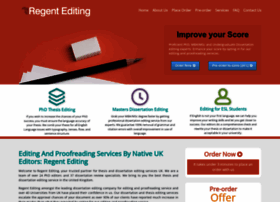 Regentediting.co.uk thumbnail