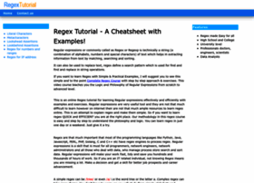 Regextutorial.org thumbnail