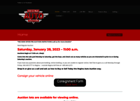 Reginaautoauction.com thumbnail