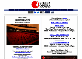 Reginaopera.org thumbnail