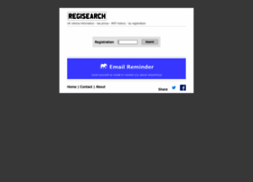 Regisearch.co.uk thumbnail
