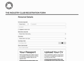 Register.theindustryclub.co.uk thumbnail