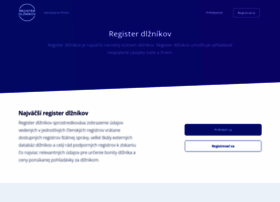 Registerdlznikov.sk thumbnail