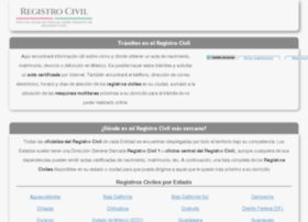 Registro-civil.com.mx thumbnail