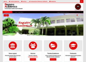 Registroacademico.catolica.edu.sv thumbnail