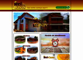 reidascasas.com.br at WI. Rei das Casas - Desde 1999 - Casas de Madeira e  Alvenaria - Caminho do