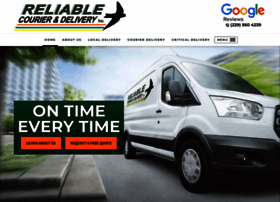 Reliablecourier.net thumbnail