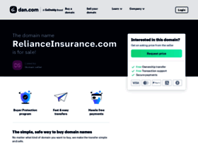 Relianceinsurance.com thumbnail