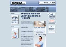 Remueraplumbers.co.nz thumbnail