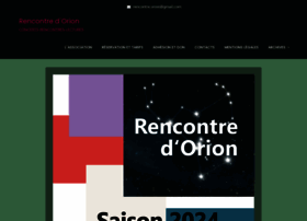 Rencontre-orion.org thumbnail