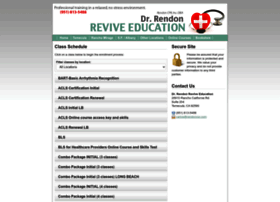 Rendoncpr.enrollware.com thumbnail
