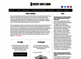 Rentersrightslondon.org thumbnail