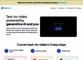 Rephrase.ai thumbnail