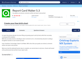 Report-card-maker.software.informer.com thumbnail