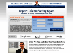 Report-telemarketing-abuse.com thumbnail