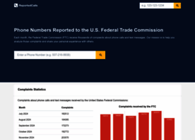 Reportedcalls.com thumbnail