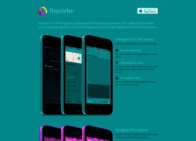 Reporter-app.com thumbnail