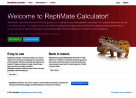 Reptimatecalculator.com thumbnail