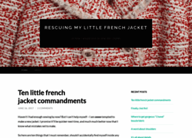 Rescuingmylittlefrenchjacket.wordpress.com thumbnail